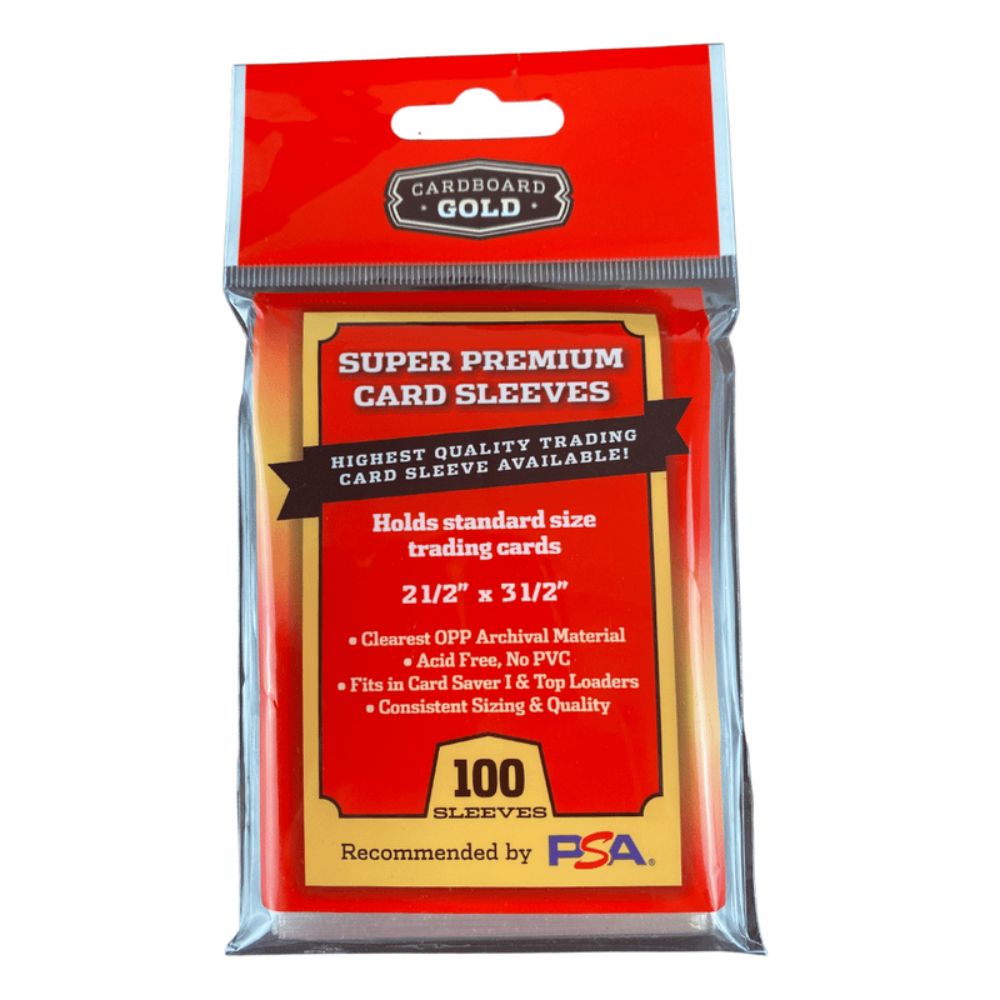 Super Premium Card Sleeves for Standard Size Trading Cards (100ct)