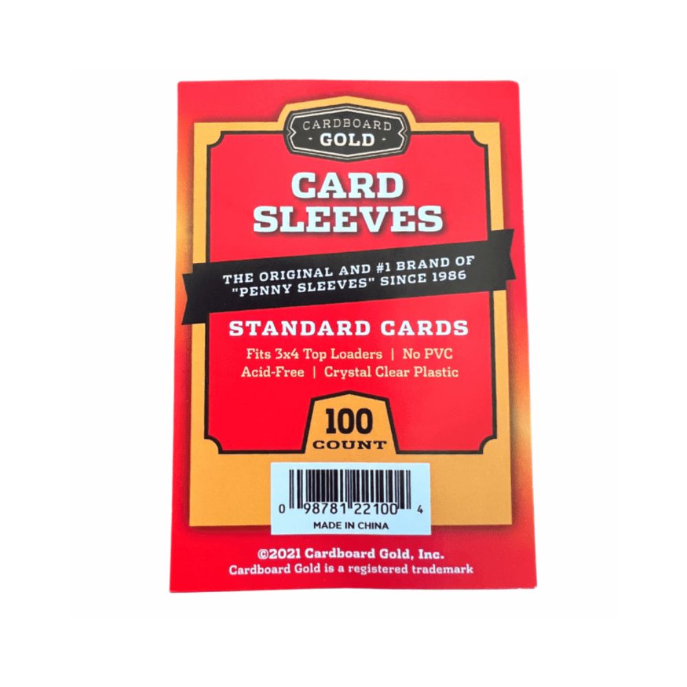 Soft Card Sleeves for Standard Size Trading Cards (100ct)