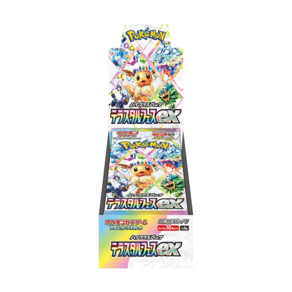 terastal festival booster box release date Gengar Grabs The larger packs Terastal Festival Booster Box