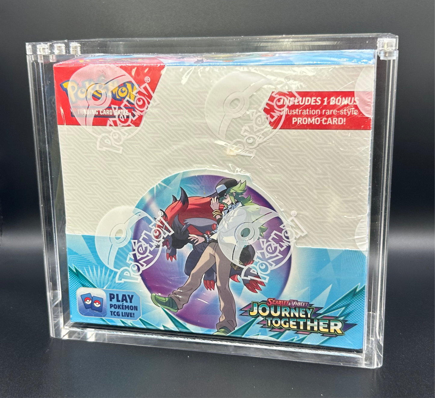 Acrylic Pokemon Booster Box Display Case