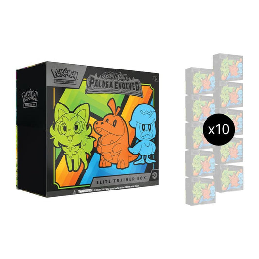 Paldea Evolved Elite Trainer Box Case