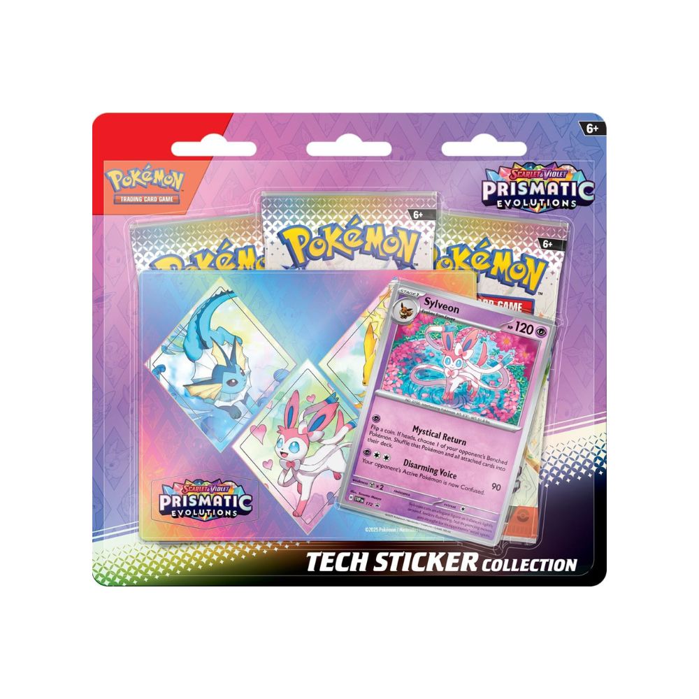 [Pre-Order] Prismatic Evolutions Tech Sticker Collection - Release January 17th