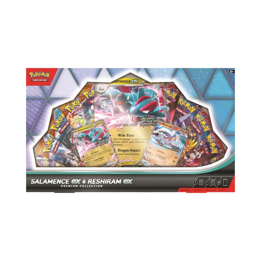 Salamence & Reshiram ex Premium Collection